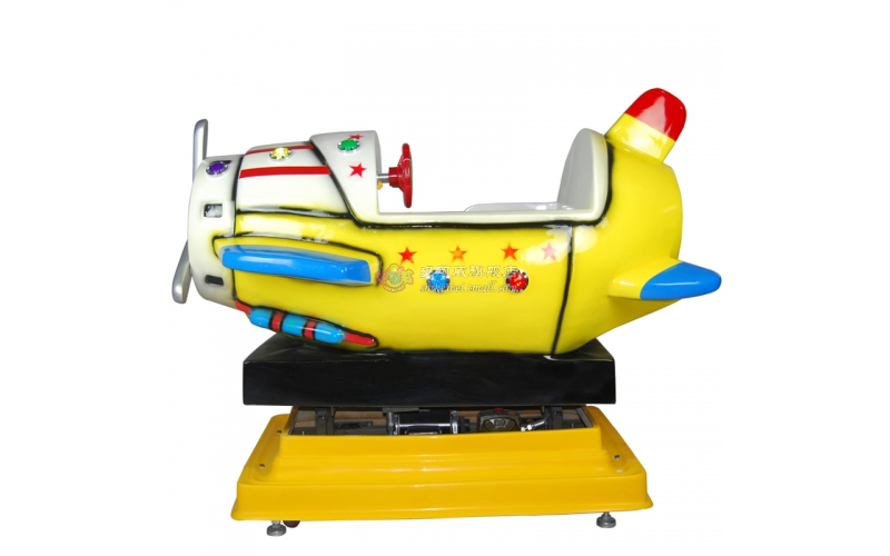 史可威双人战斗飞机摇摇车投币式豪华摇摆机儿童游乐场游乐设备