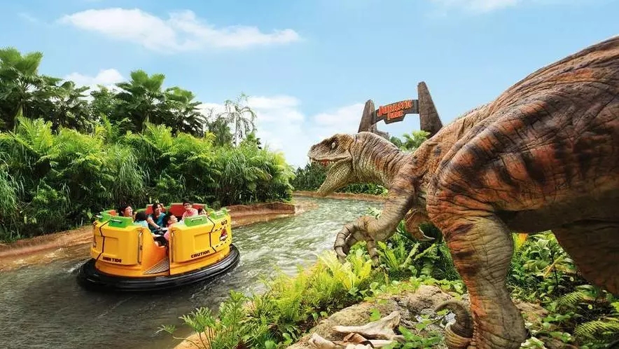 新加坡环球影城恐龙漂流