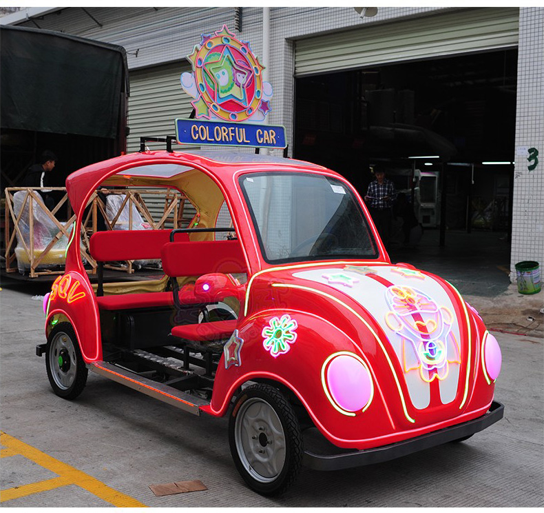 复古炫彩车-右侧展示