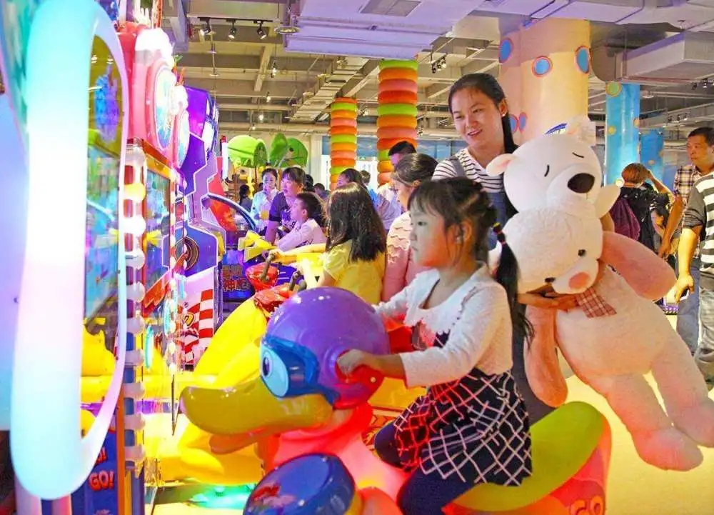 淘气堡+儿童电玩城，目前这种模式已越来越普遍