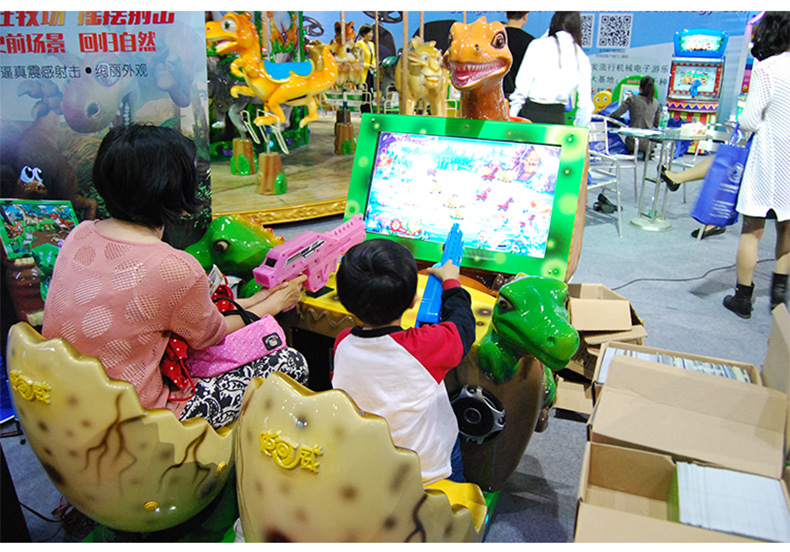 史可威疯狂牧场精灵儿童投币射击游戏机电玩城设备大型游乐园娱乐