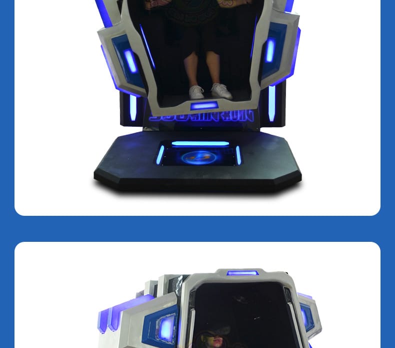 VR360金刚 旋转互动射击游戏机 体感飞行模拟体验馆设备