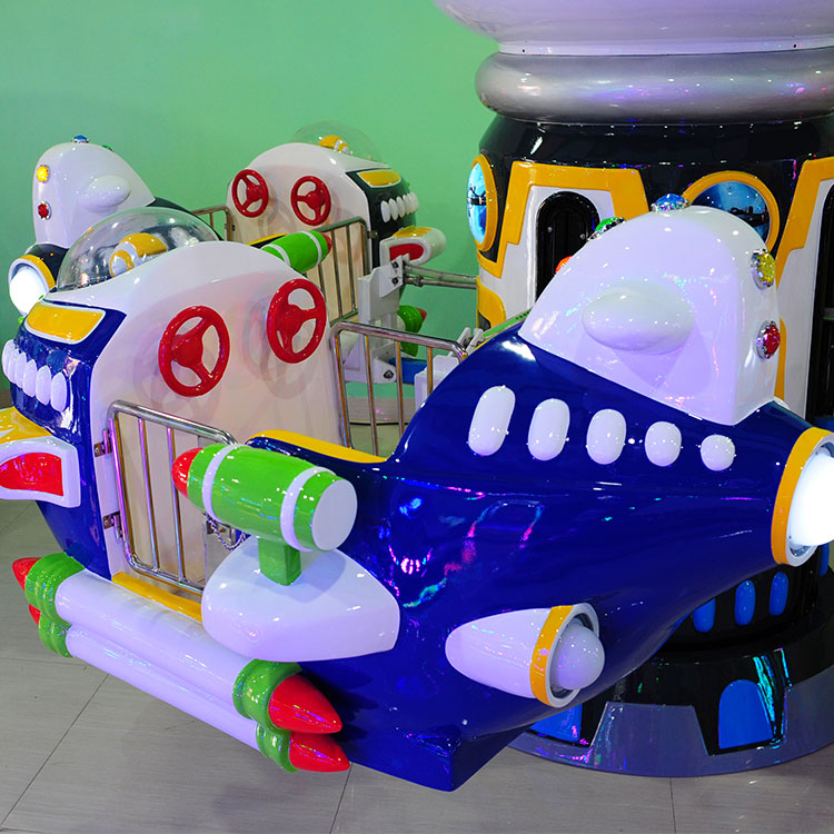史可威星际启航升降旋转木马儿童游乐设备大型游乐场娱乐游艺机