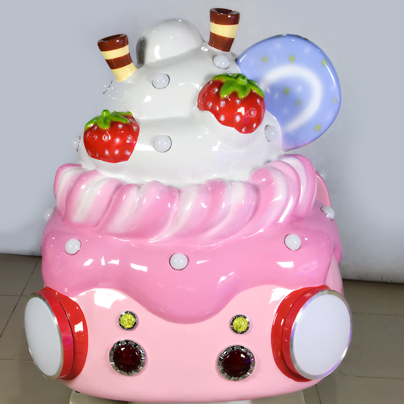 史可威水果蛋糕摇摇乐儿童投币摇摇车大型商场超市摇摆机游乐设备
