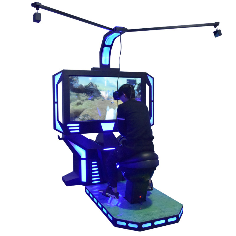 VR战马大型体感虚拟游戏机健身运动射击体验馆