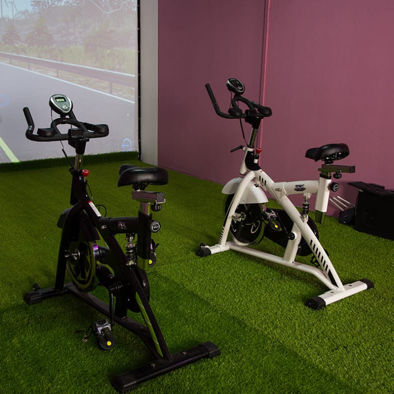 室内互动单车互动运动馆