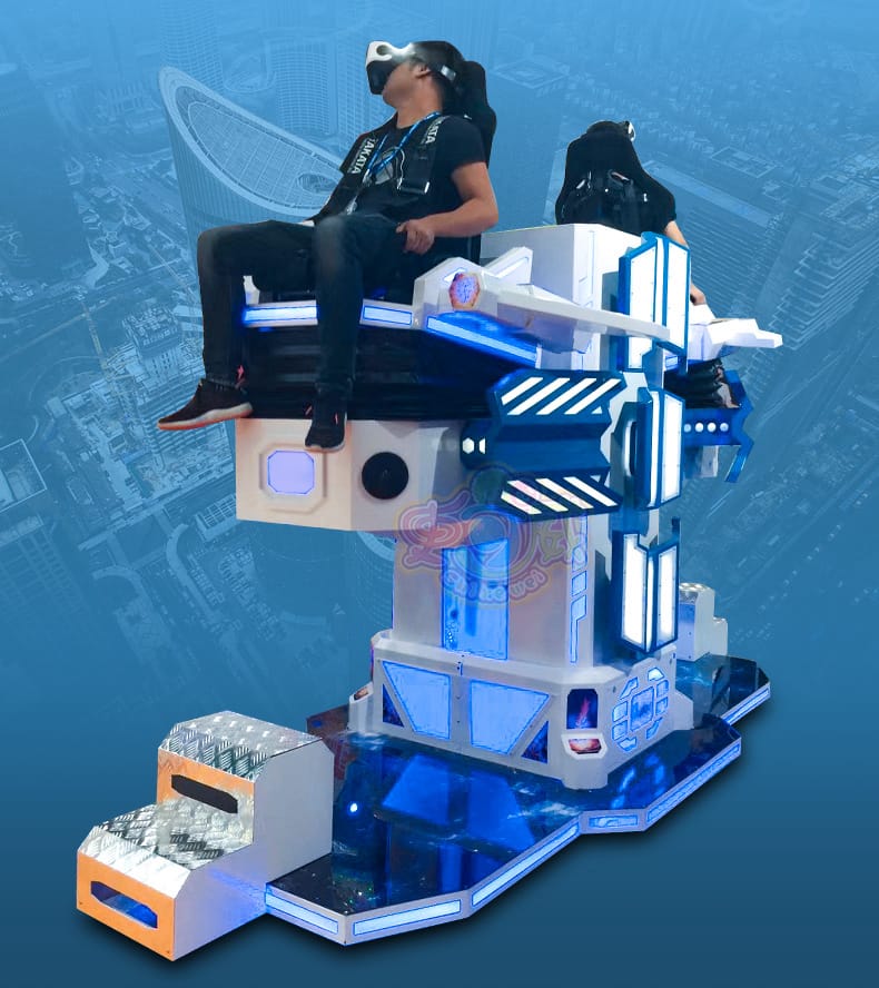 VR双人跳楼机模拟真实体感VR沉浸式娱乐设备
