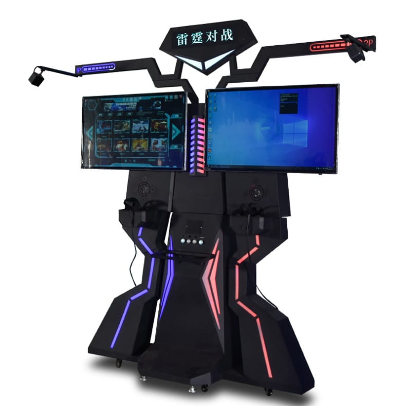 大型vr游乐设备雷霆双人对战游乐场vr虚拟现实体验馆